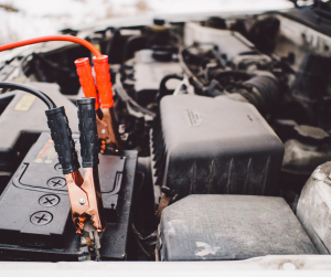 Car battery with jumper cables | Greenwich, MD