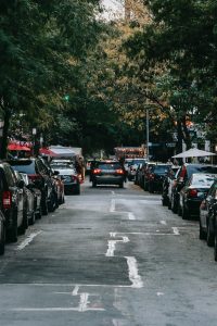 Car Parked in a One Way Street | Greenwich, CT