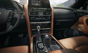 Interior of INFINITI QX80 | Greenwich, CT