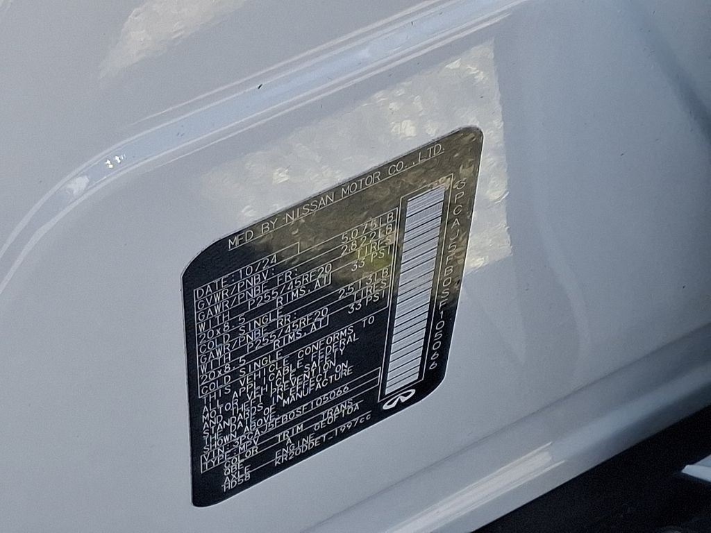 2025 INFINITI QX50 SPORT BASE