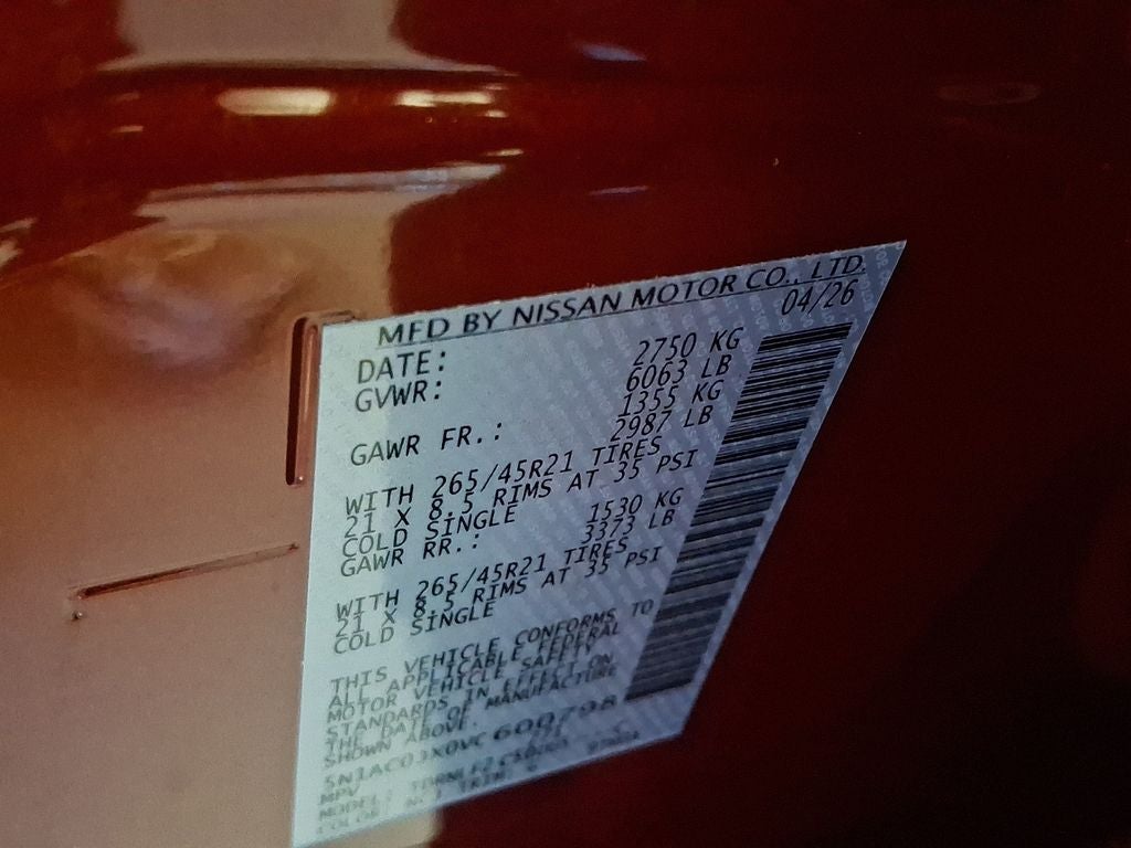 2027 INFINITI QX65 AUTOGRAPH