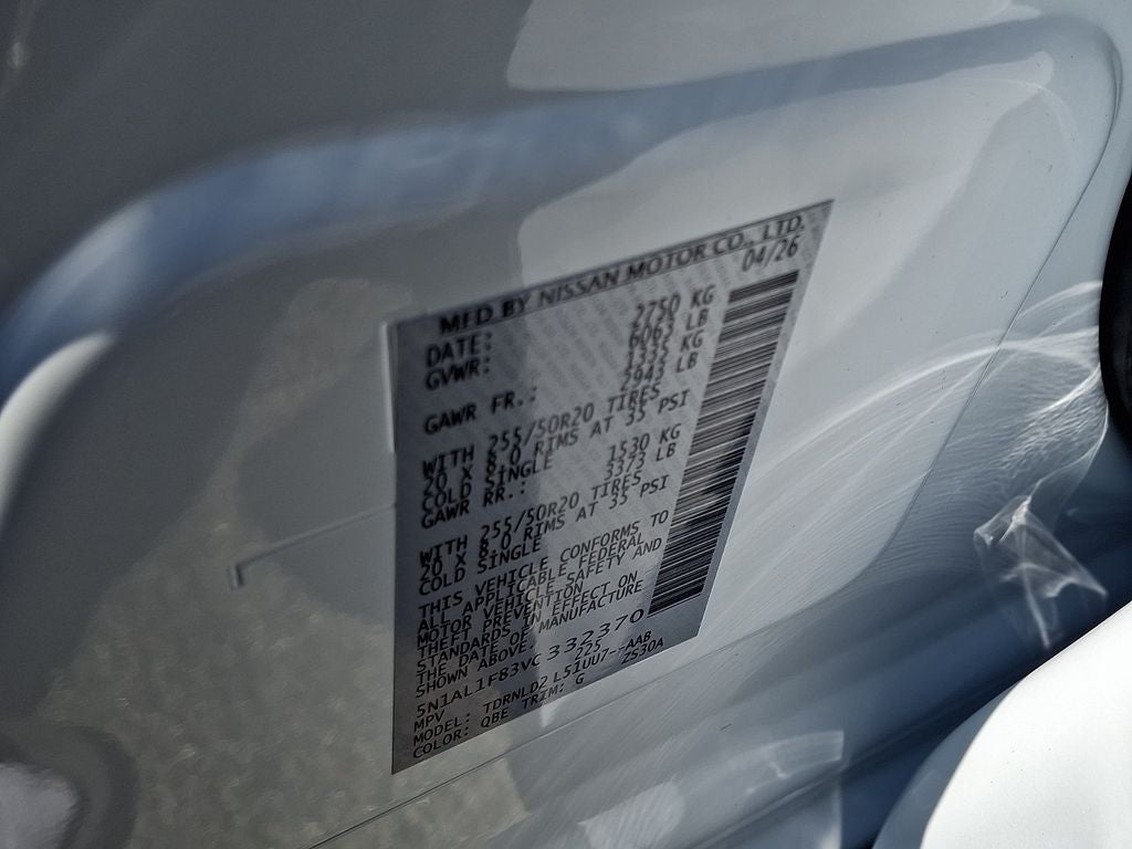 2027 INFINITI QX60 LUXE