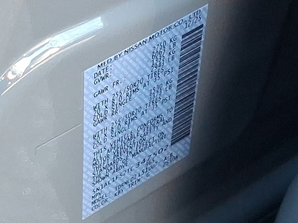 2026 INFINITI QX60 LUXE BLIND SPOT WARNING