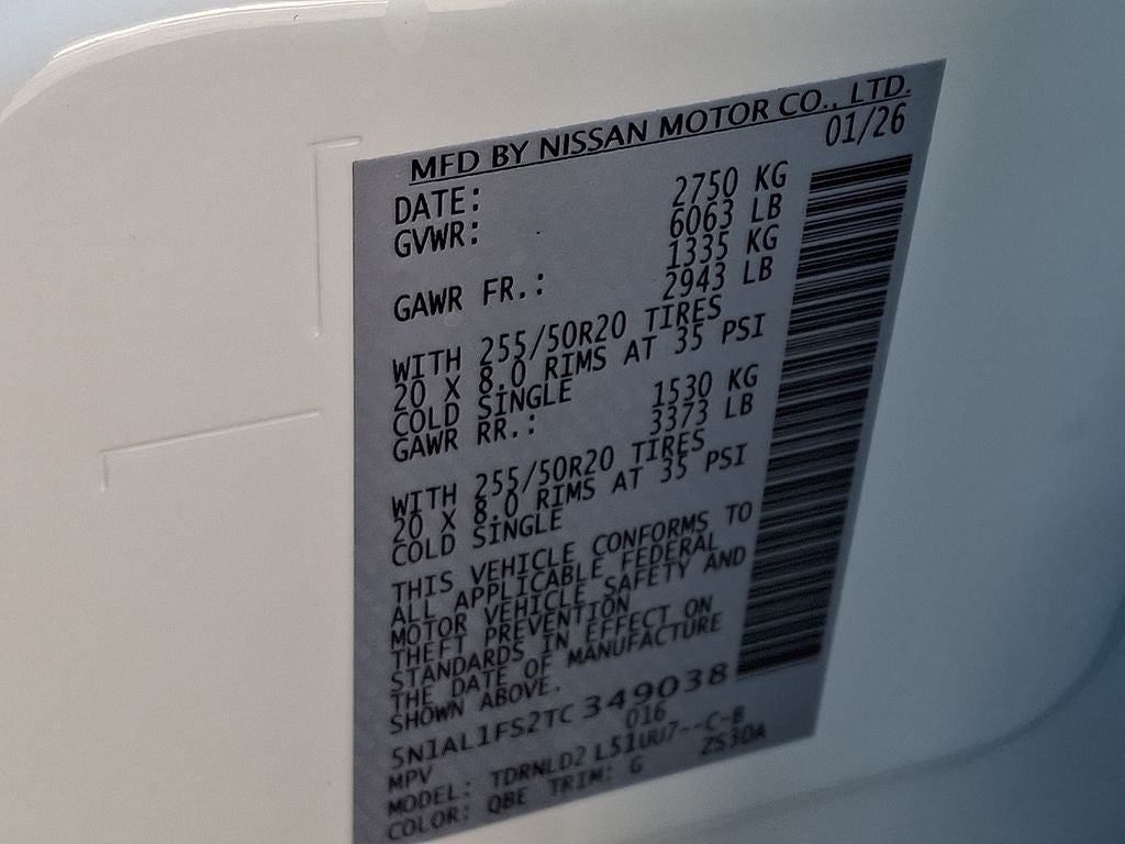 2026 INFINITI QX60 LUXE