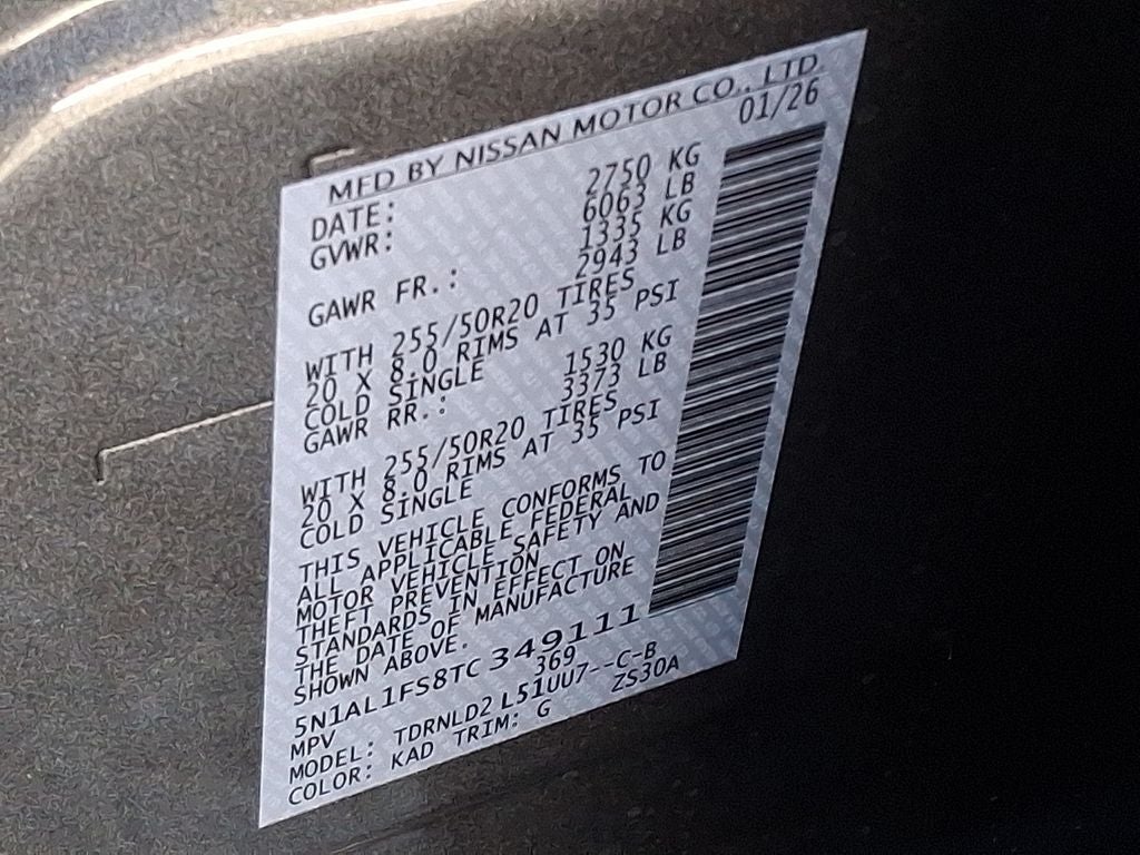 2026 INFINITI QX60 LUXE