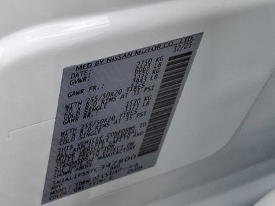 2026 INFINITI QX60 LUXE PREDICTIVE FORWARD COLLISION WARNING