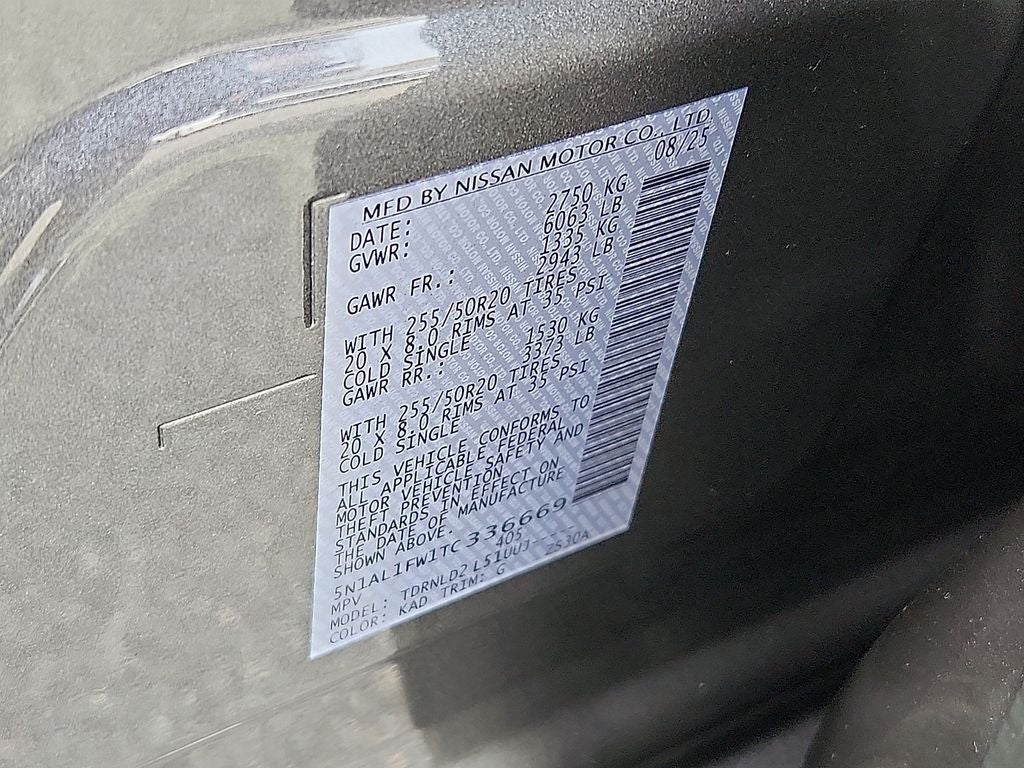 2026 INFINITI QX60 SPORT BLIND SPOT WARNING