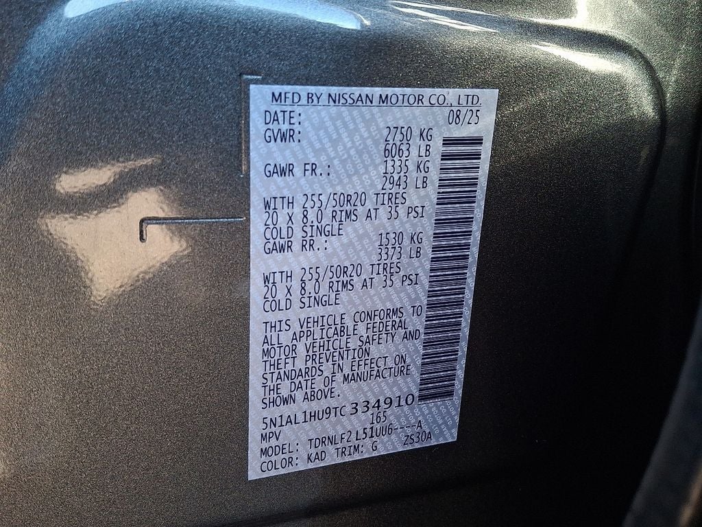 2026 INFINITI QX60 Autograph BLIND SPOT WARNING