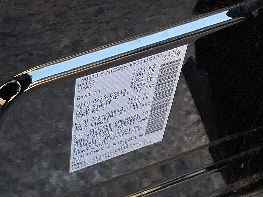 2020 INFINITI QX60 LUXE