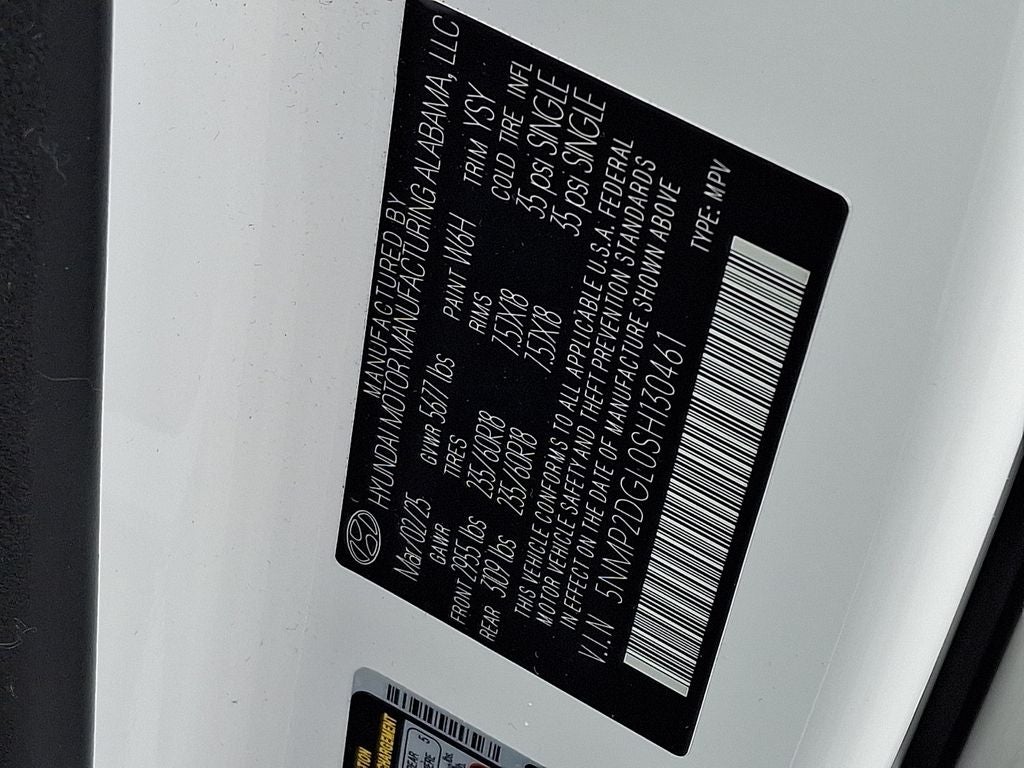 2025 Hyundai Santa Fe SEL BASE