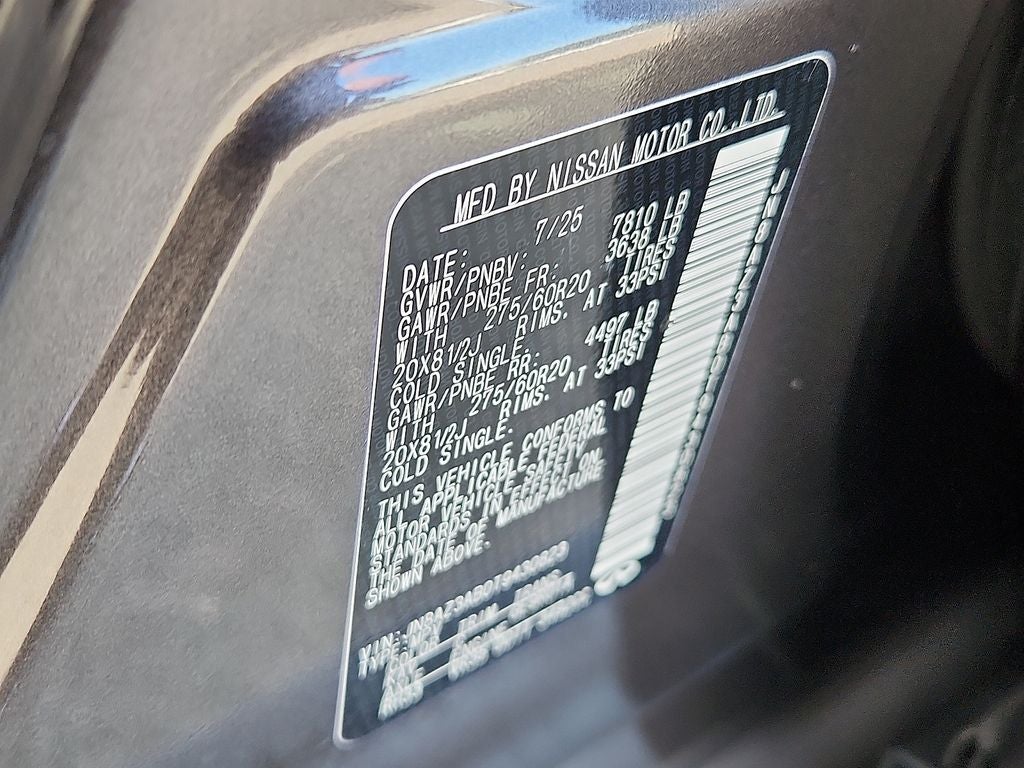 2026 INFINITI QX80 PURE BLIND SPOT WARNING