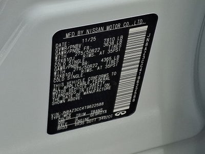 2026 INFINITI QX80 AUTOGRAPH