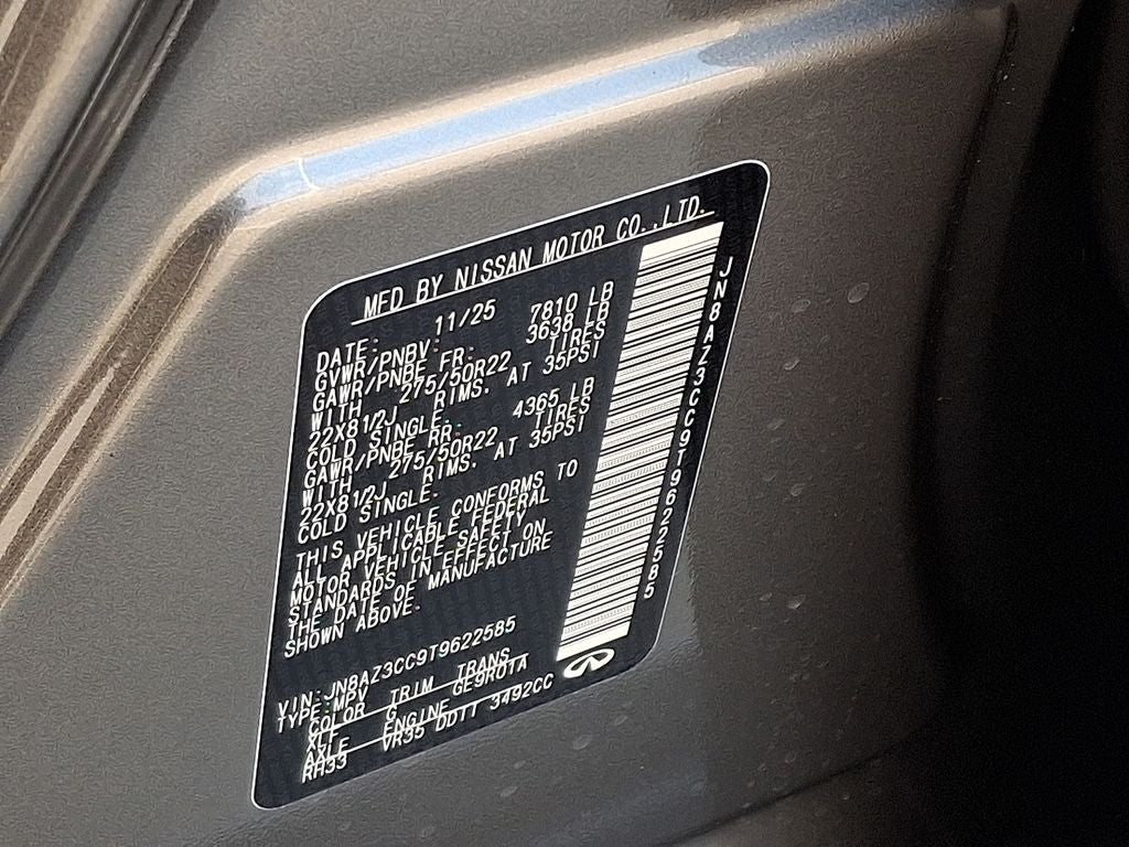 2026 INFINITI QX80 AUTOGRAPH