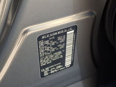 2026 INFINITI QX80 SPORT PREDICTIVE FORWARD COLLISION WARNING