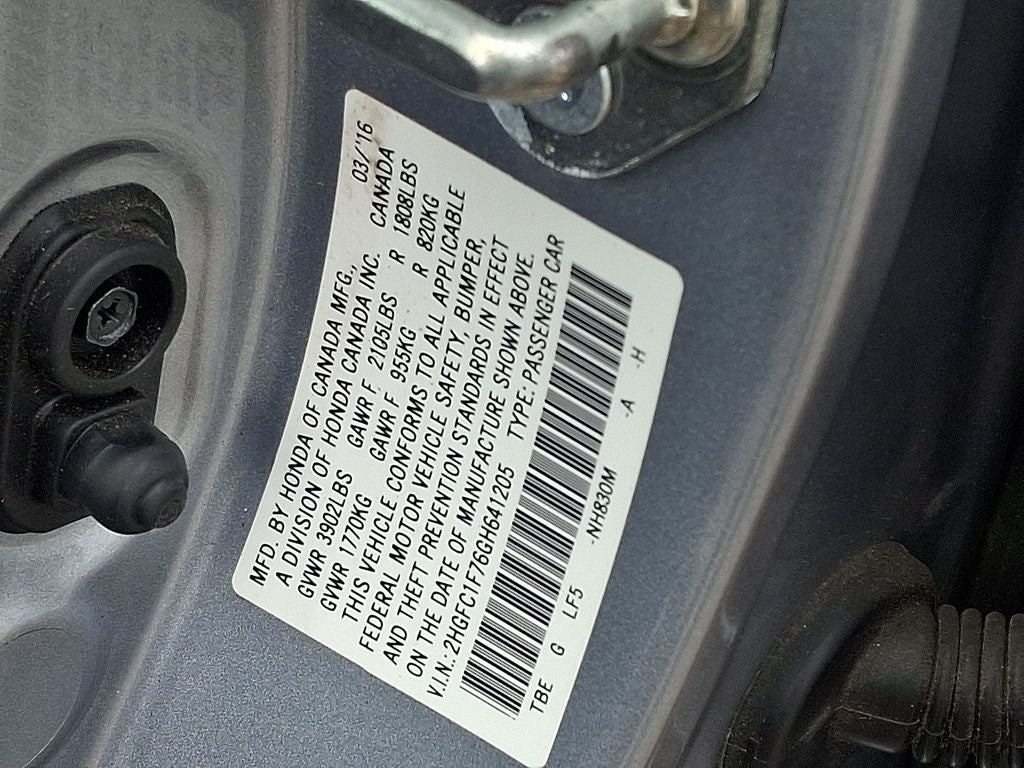 2016 Honda Civic EX-L