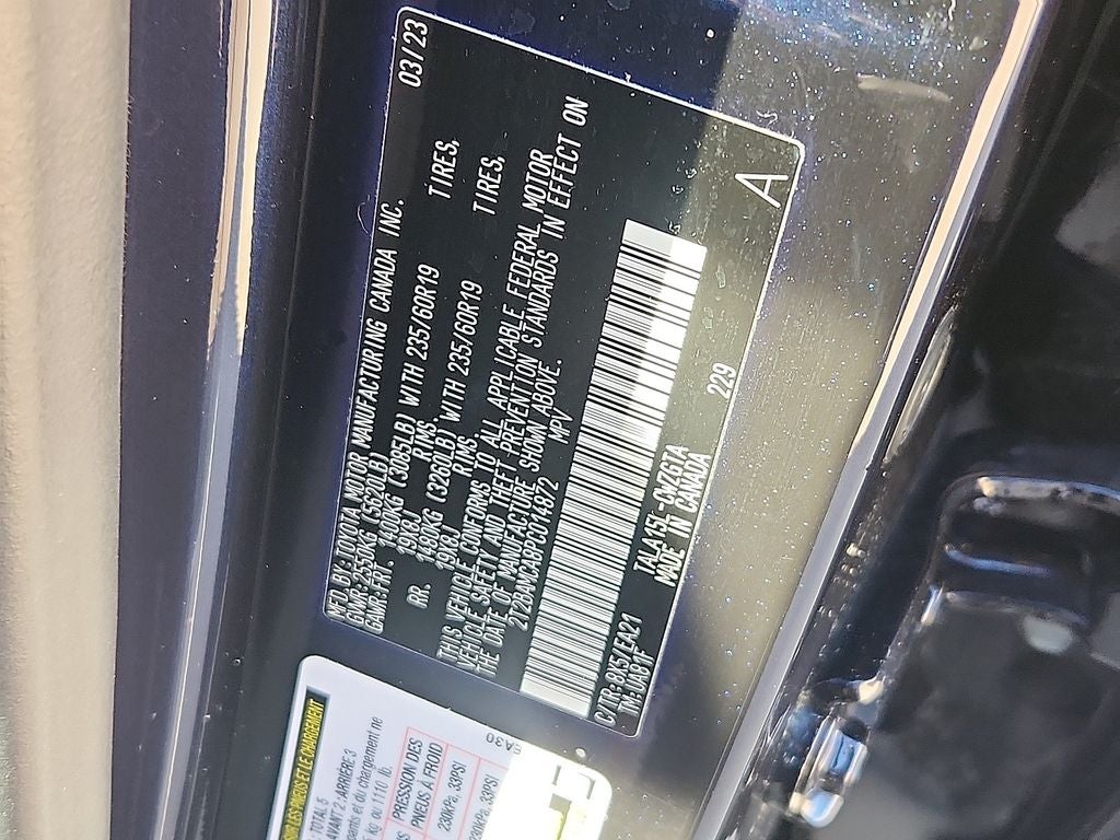 2023 Lexus RX 350 Premium 350 Premium COLD AREA PKG, 14-IN TOUCHSCREEN DISPLAY