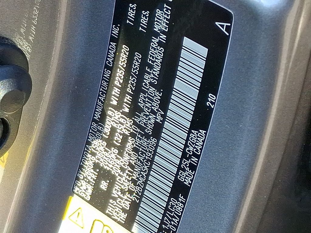 2019 Lexus RX 350 F Sport 350 F Sport F SPORT PACKAGE, TOWING PRE PACKAGE