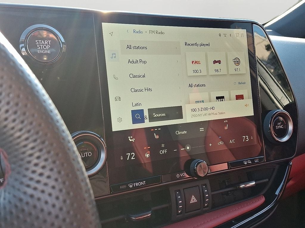 2025 Lexus NX 350 F SPORT Handling 350 F SPORT Handling DIGITAL REARVIEW MIRROR