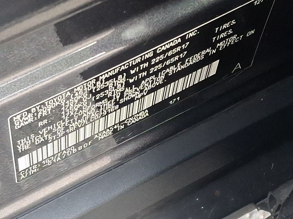 2020 Toyota RAV4 XLE