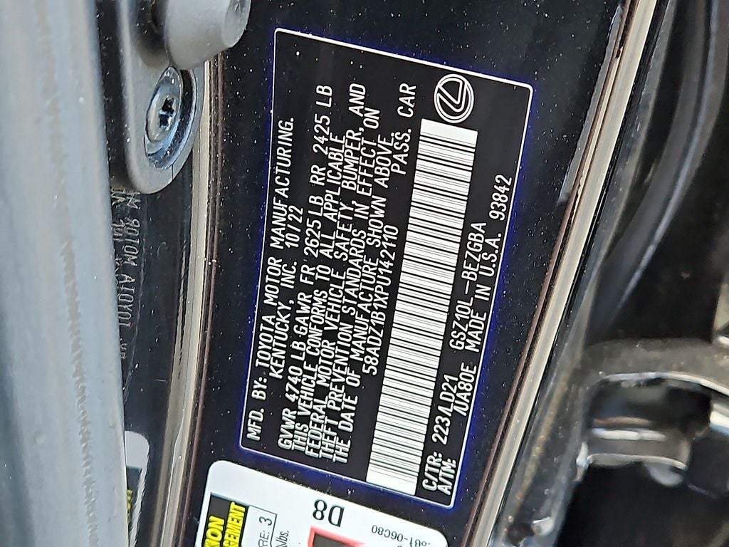 2023 Lexus ES 350 350