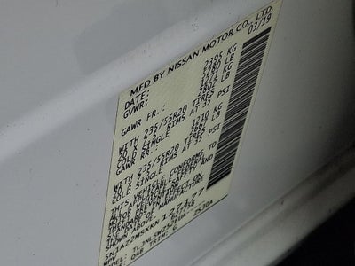 2019 Nissan Murano Platinum BOSE PREMIUM AUDIO SYSTEM