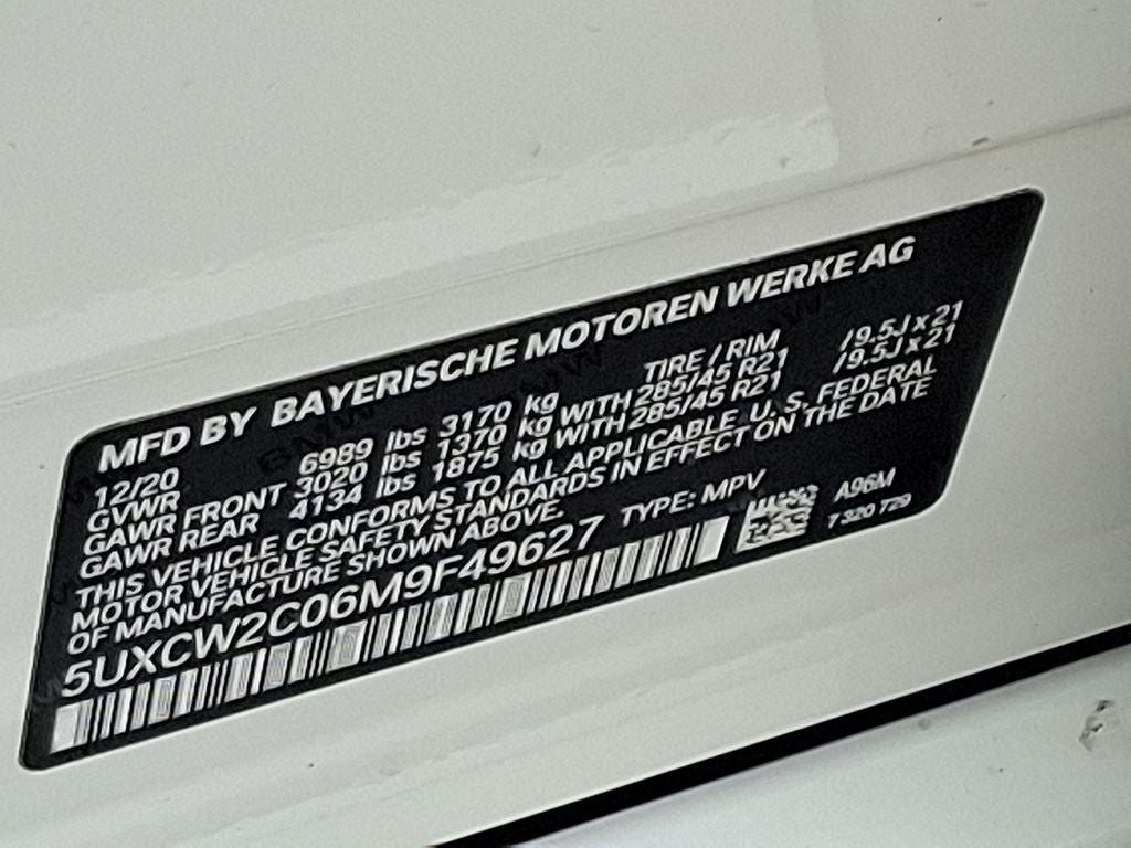 2021 BMW X7 xDrive40i