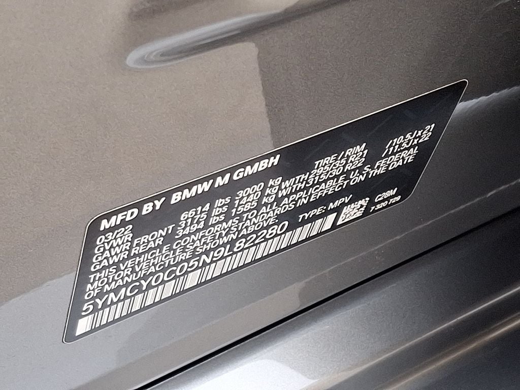 2022 BMW X6 M Base DRIVING AASISTANCE PRO PKG, M COMPETITION PACKAGE