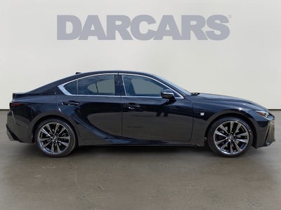 2023 Lexus IS 350 F SPORT 350 F SPORT MEMORY PACKAGE, INTUITIVE PARKING ASSIST