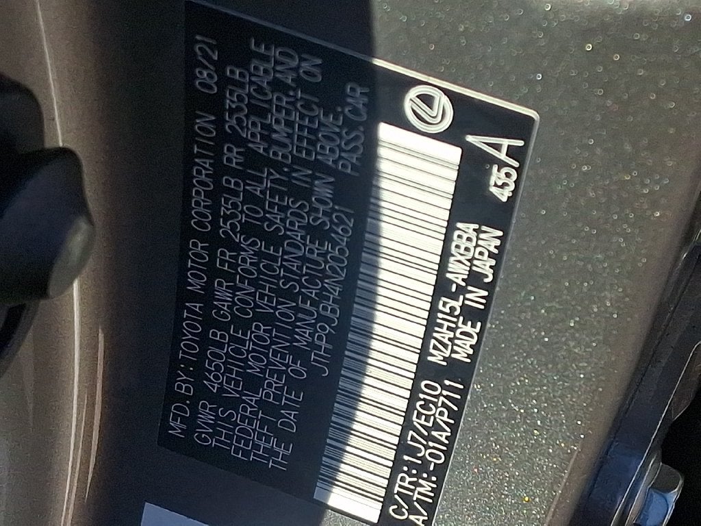 2022 Lexus UX 250h Base 250h Base