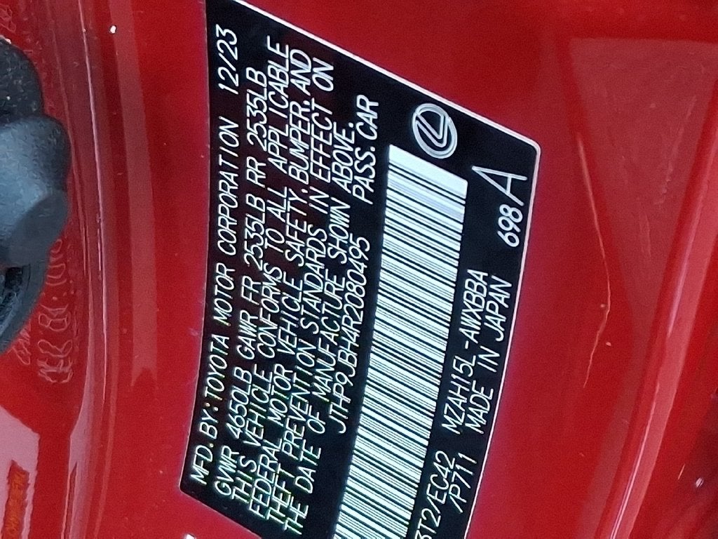 2024 Lexus UX 250h Premium 250h Premium PREMIUM PACKAGE