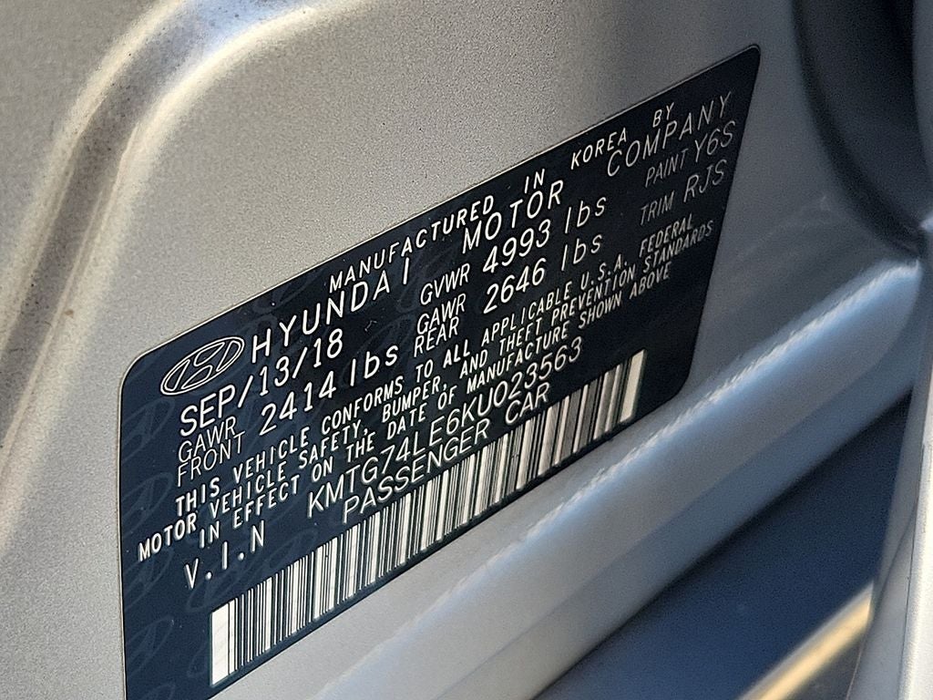 2019 Genesis G70 3.3T Advanced ELITE PACKAGE