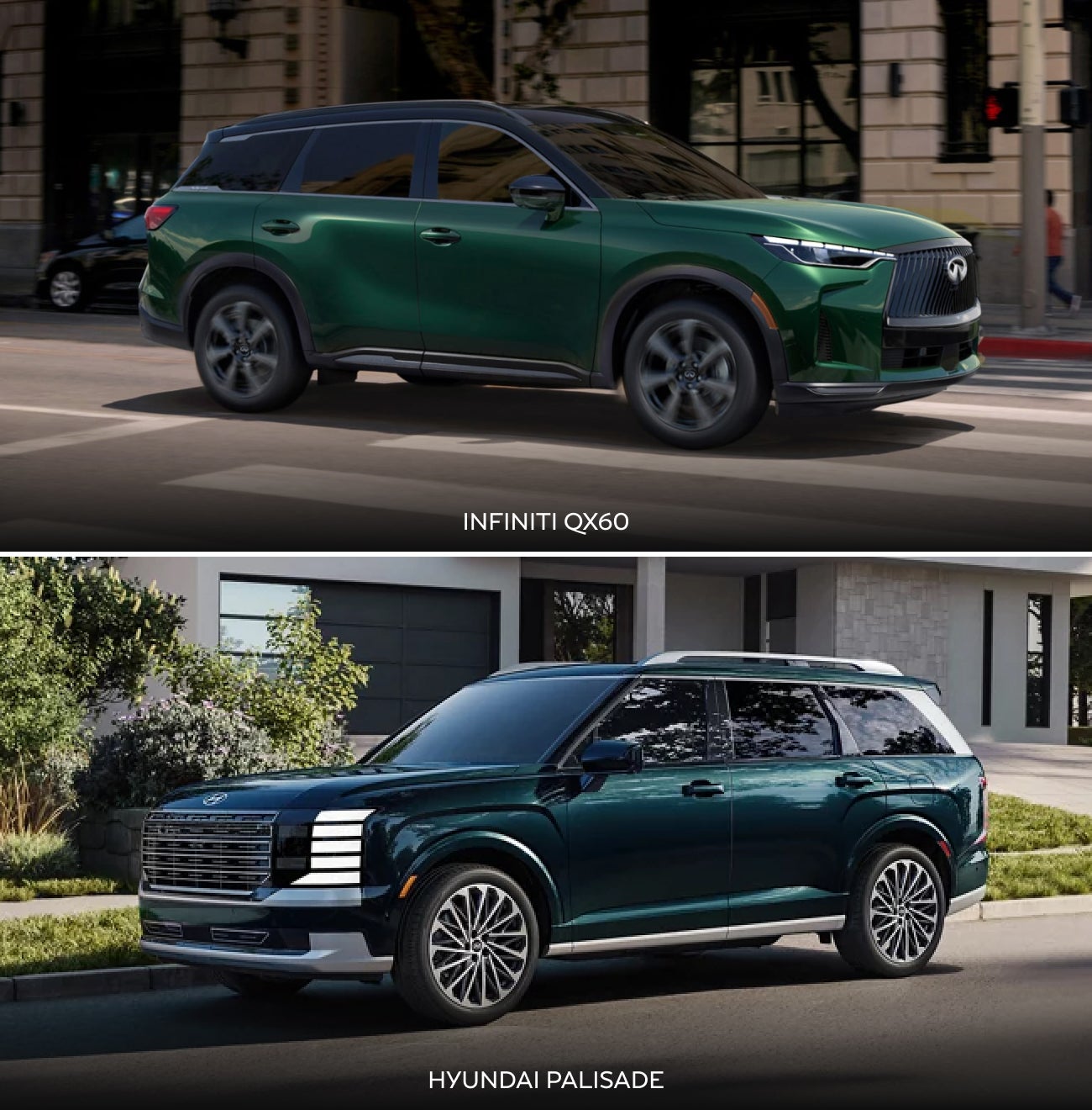 INFINITI QX60 vs. Hyundai Palisade Safety & Reliability