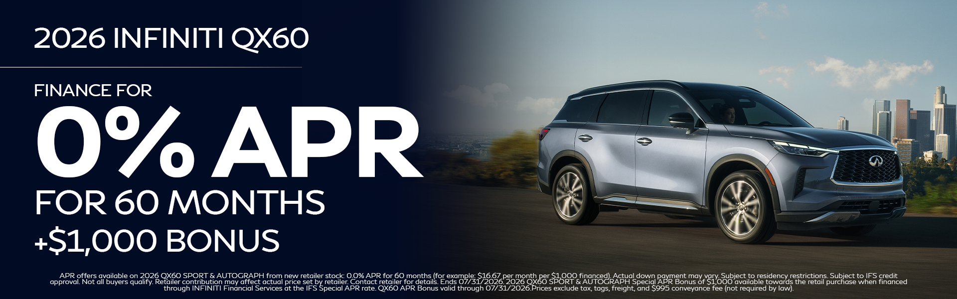 New 2026 QX60