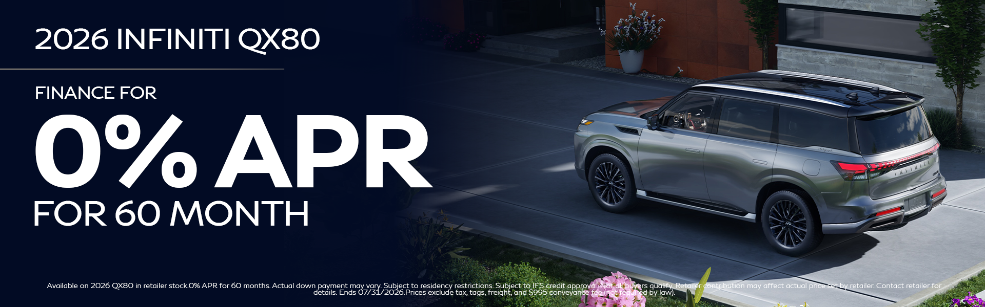 New 2026 QX80