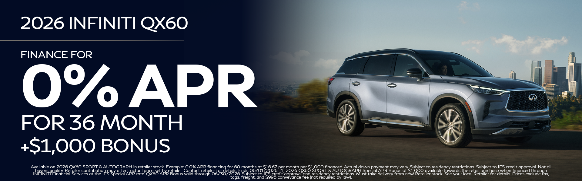 New 2026 QX60