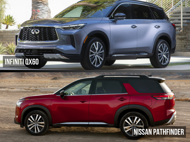 2024 INFINITI QX60 vs. 2024 Nissan Pathfinder Greenwich, CT